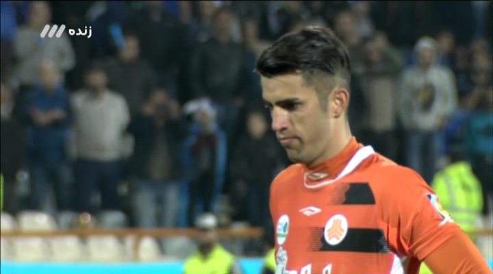 ضربات پنالتی استقلال 1-3 سایپا