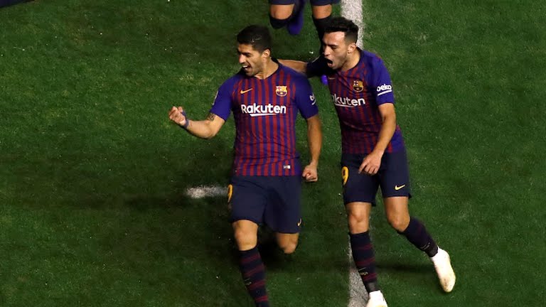 بارسلونا و تبدیل شکست به پیروزی مقابل رایو بین دقیقه 87 تا 89