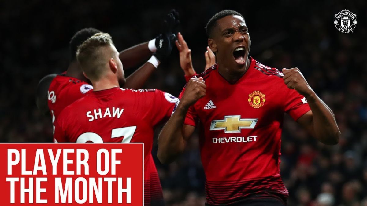 مارسیال بهترین بازیکن منچستر یونایتد در اکتبر 2018