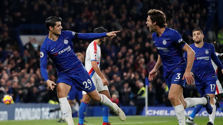 خلاصه بازی چلسی 3-1 کریستال پالاس (دبل موراتا)