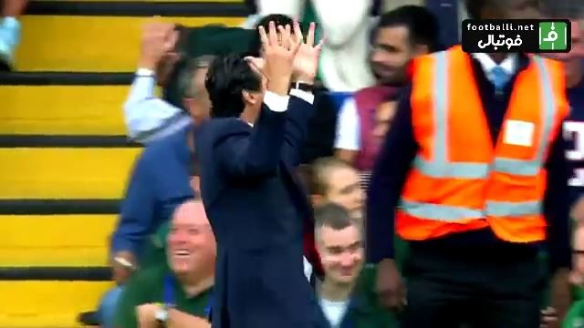 واکنش‌ها و شادی گلهای جالب اونای امری در آرسنال