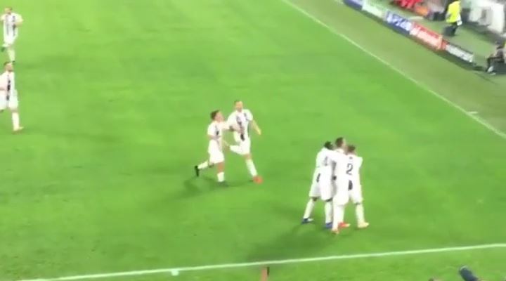 سوپرگل رونالدو به منچستریونایتد از زاویه جایگاه تماشاگران
