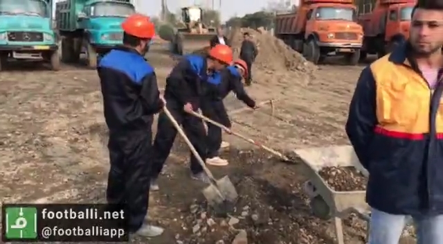 اختصاصی/ آماده سازی محل کلنگ‌زنی ساختمان جدید فدراسیون فوتبال ایران