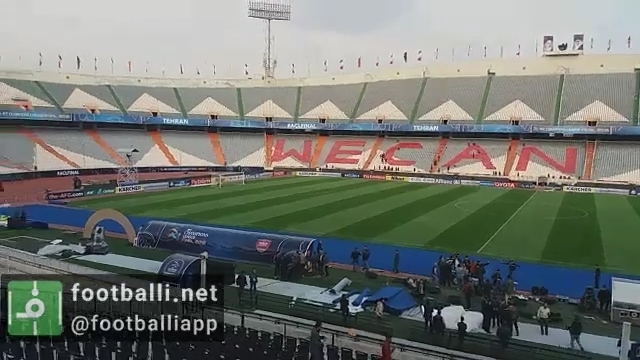 اختصاصی/ حال و هوای ورزشگاه آزادی یک روز قبل از فینال لیگ قهرمانان آسیا