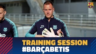 تمرین بارسلونا (18 آبان)