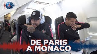 سفر بازیکنان پاری سن ژرمن به موناکو