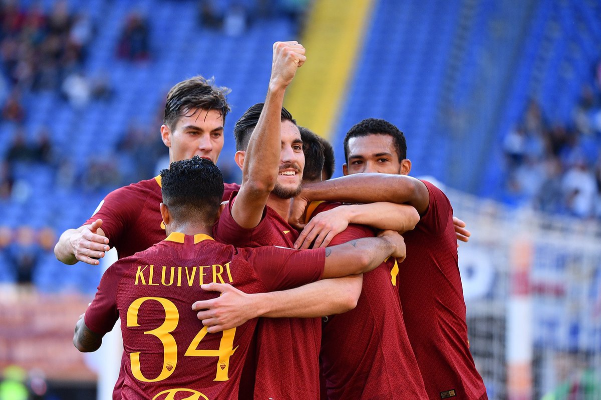 خلاصه بازی آاس رم 4-1 سمپدوریا