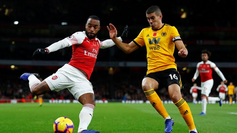 خلاصه بازی آرسنال 1-1 ولورهمپتون