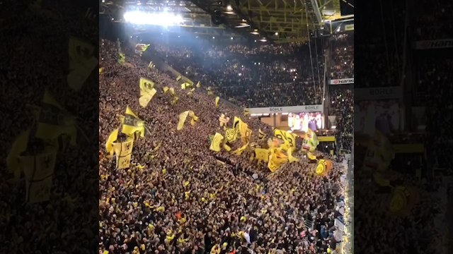 جو وحشتناک ورزشگاه دورتموند بعد از پیروزی مقابل بایرن مونیخ