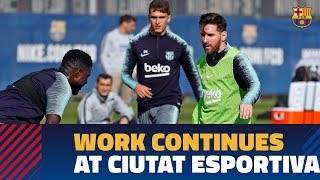 تمرین بارسلونا (23 آبان)