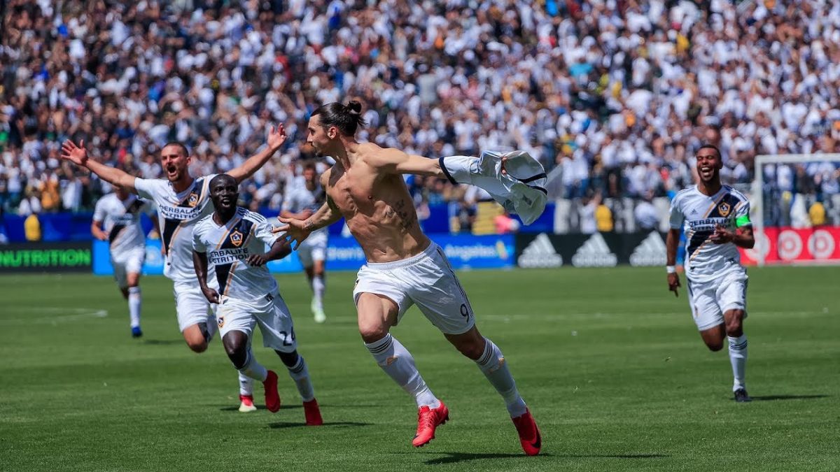 سوپرگل استثنایی زلاتان گل برتر لیگ آمریکا 2018