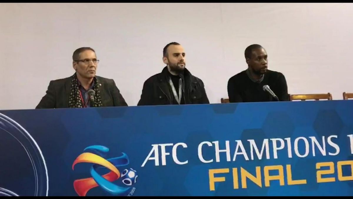 اختصاصی/ کنفرانس خبری سرمربی ترینیداد بعد از بازی با ایران