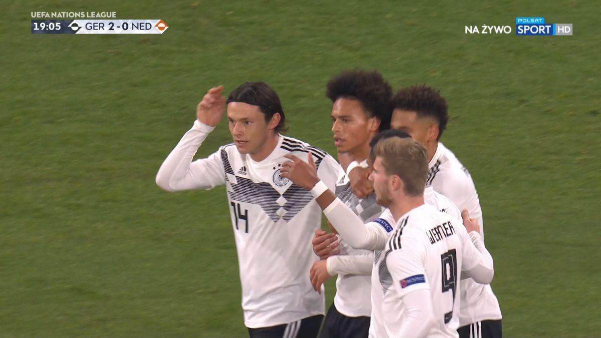 گل دوم آلمان به هلند (گل لایی سانه)