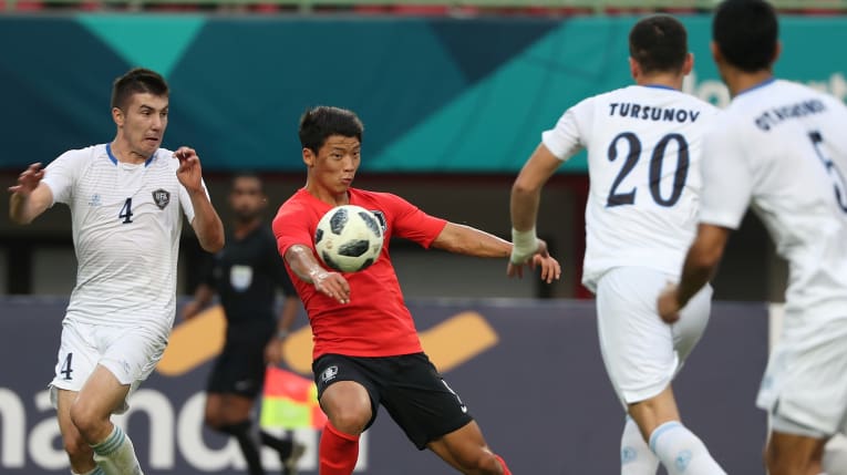 خلاصه بازی ازبکستان 0-4 کره جنوبی