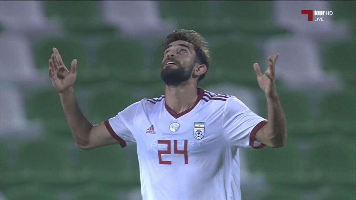 گل اول ایران به ونزوئلا (قلی زاده)