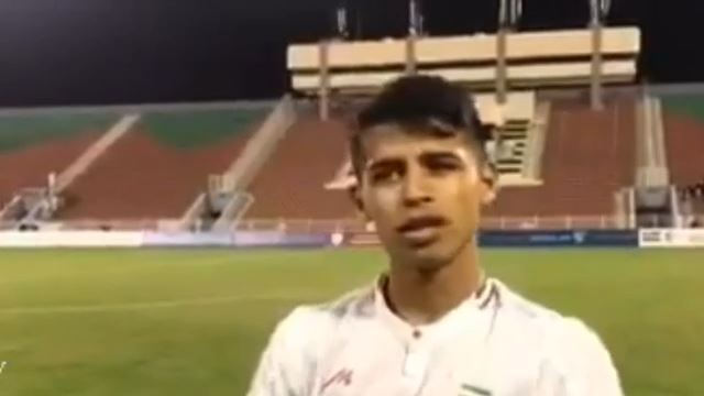 صحبت های مهدی قائدی پس از پیروزی تیم امید مقابل عمان