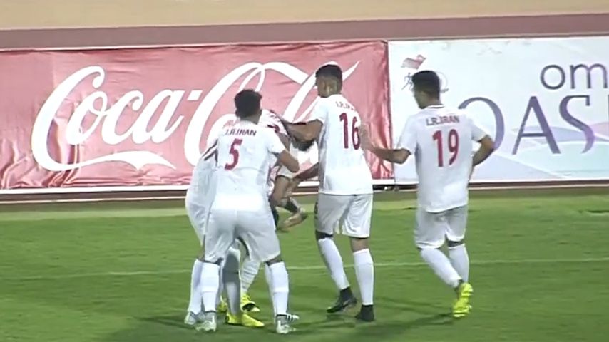 گلهای بازی امید عمان 1-2 امید ایران (گل زیبای قائدی)