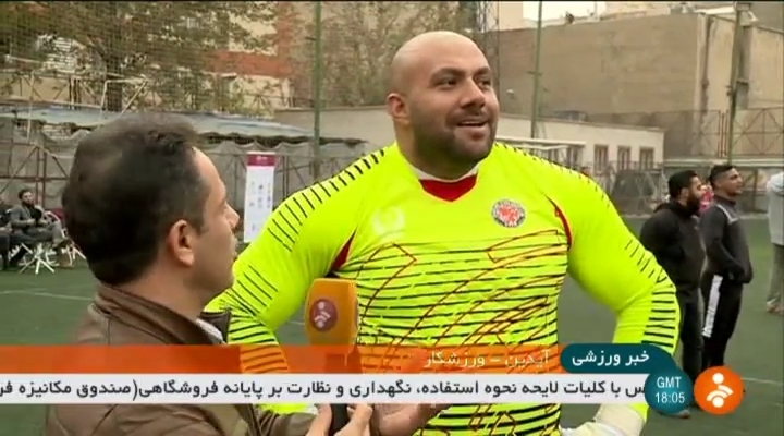 حواشی بازی خیریه فوتبال با حضور پروین و قهرمانان پرورش اندام