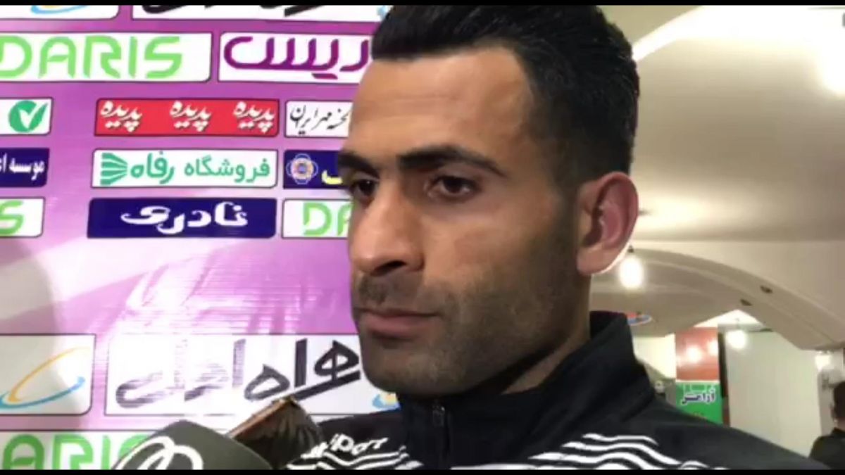 اختصاصی/ صحبت های حسن بیت سعید بعد از بازی با پیکان