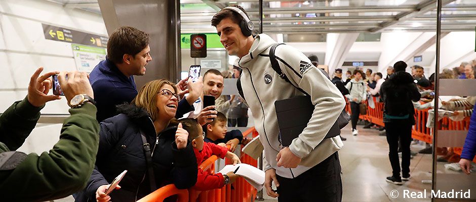 سفر بازیکنان رئال مادرید به بیلبائو برای تقابل با ایبار