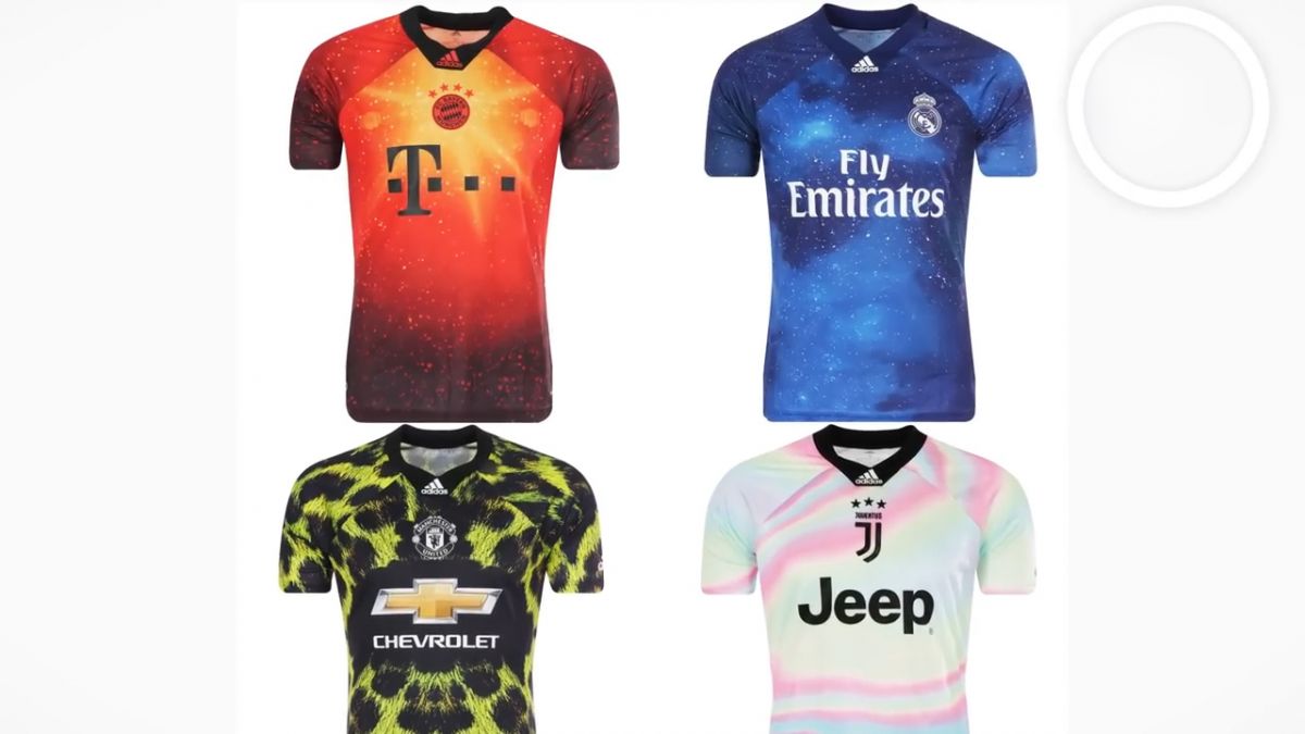 طراحی زیبای آدیداس برای رئال، منچستر، بایرن مونیخ و یوونتوس