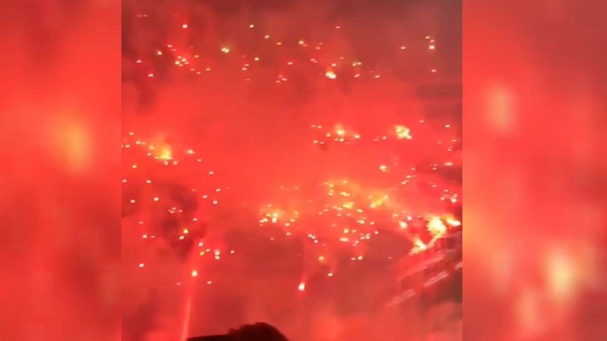 مگه جنگه؟ جو آتشین آخرین تمرین گالاتاسرای پیش از بازی با بشیکتاش