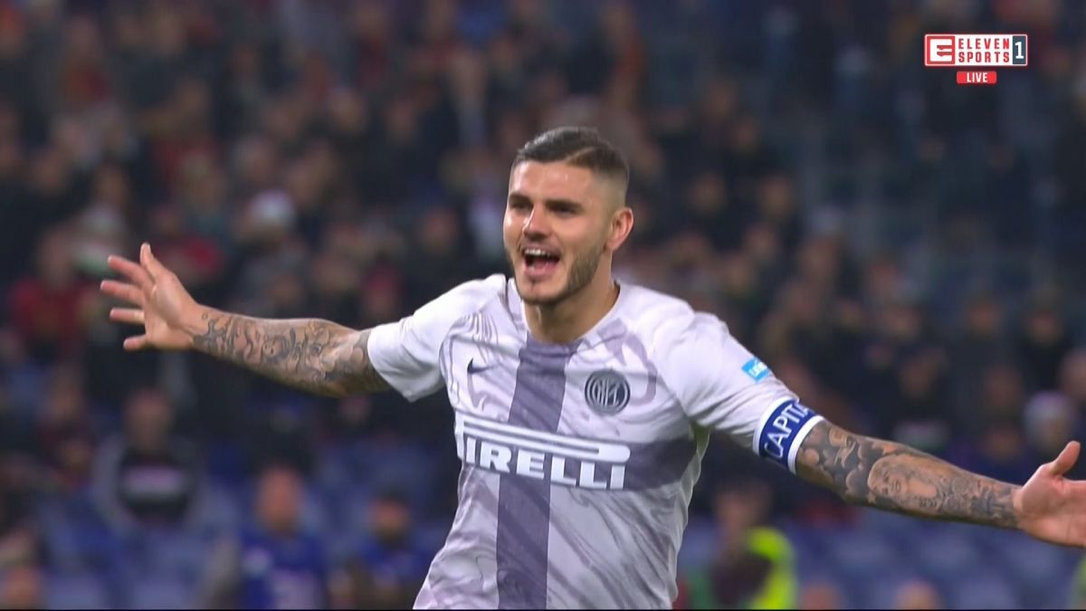 گل دوم اینتر به آ اس رم (ایکاردی)