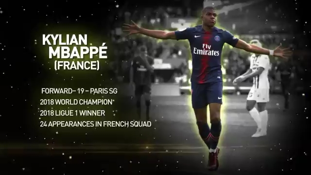 نامزدهای دربافت جایزه بهترین بازیکن جوان سال 2018