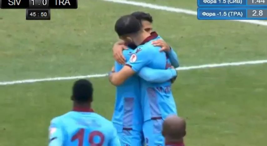 گلزنی مجید حسینی مقابل سیواس اسپور