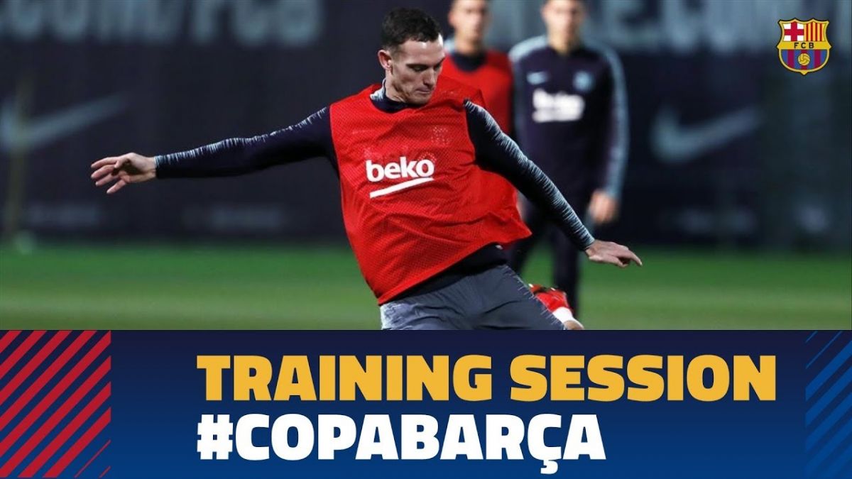 آخرین تمرین بارسلونا برای دیدار مقابل لئونسا