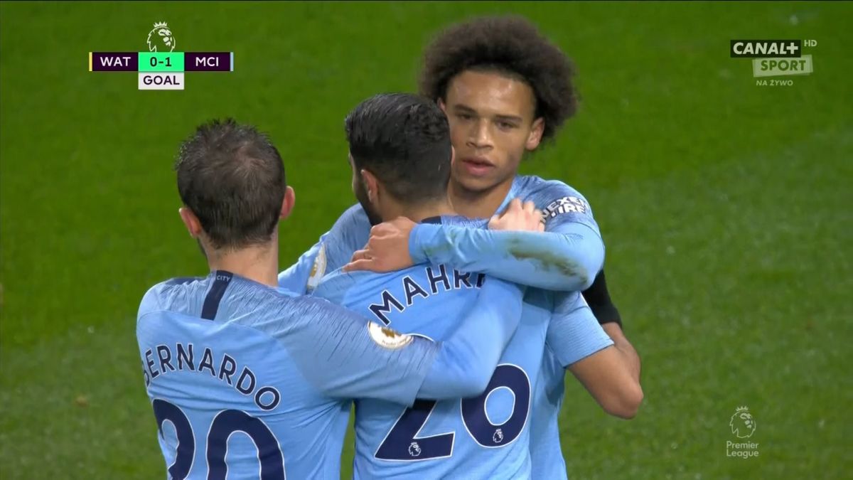 گل زیبا و جالب سانه با سینه برای منچسترسیتی مقابل واتفورد