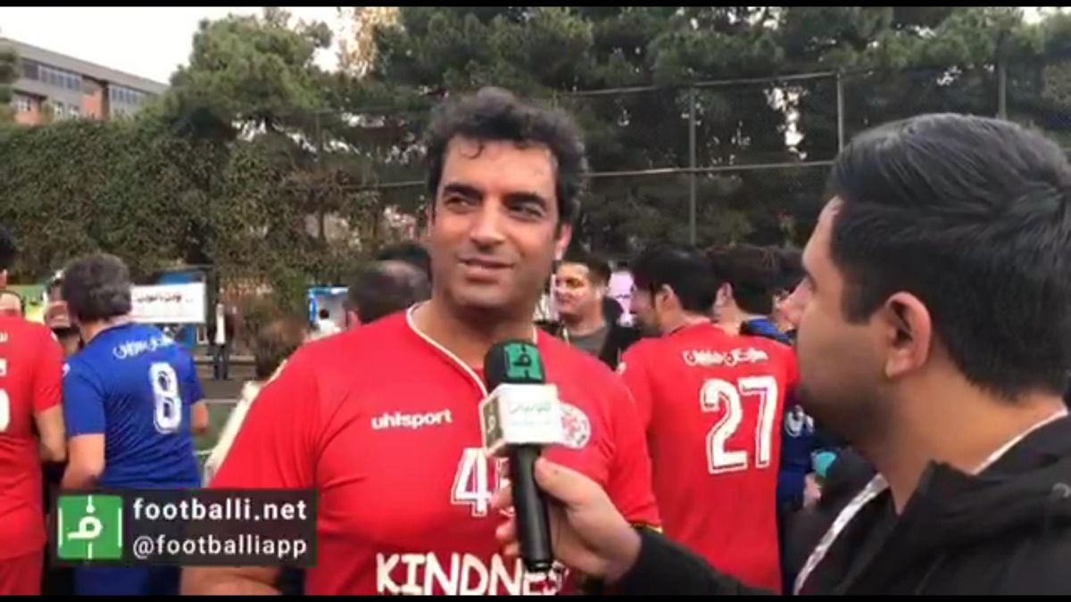 اختصاصی/ صحبت های منوچهر هادی و جواد هاشمی بعد از دربی هنرمندان