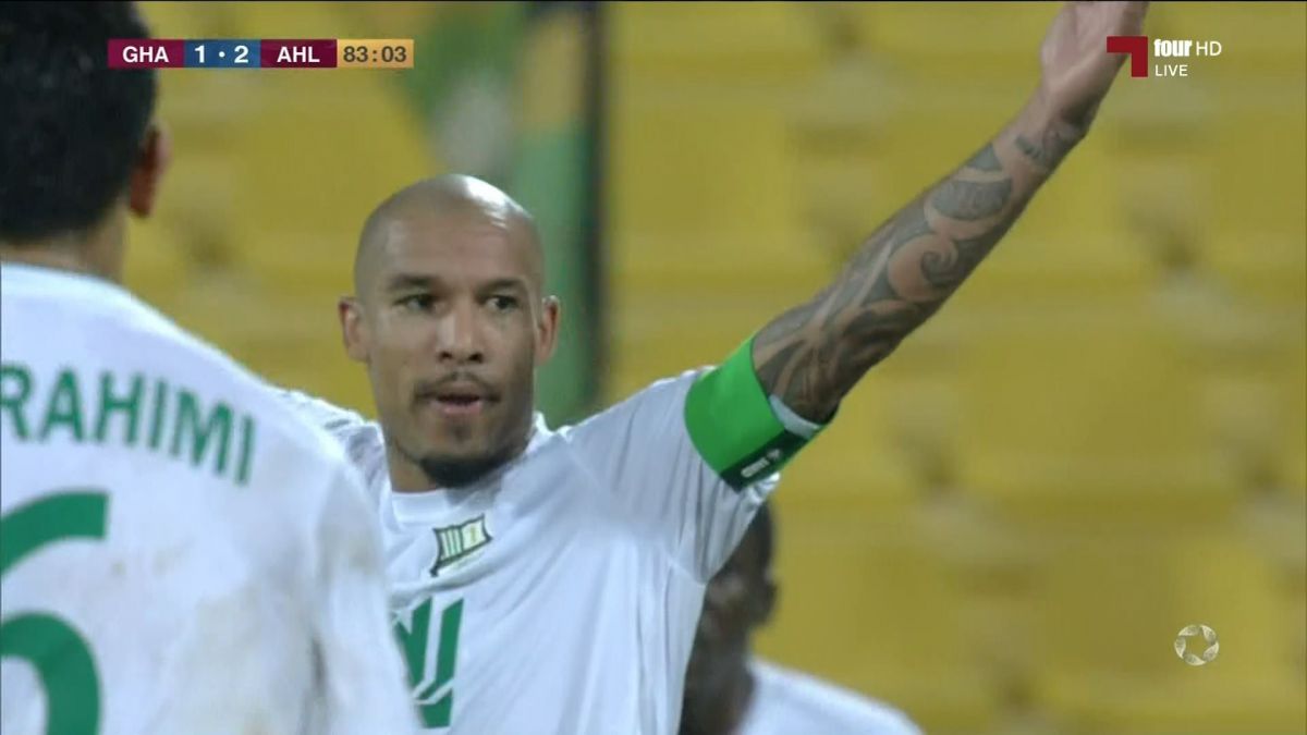 خلاصه بازی الغرافه 1-3 الاهلی