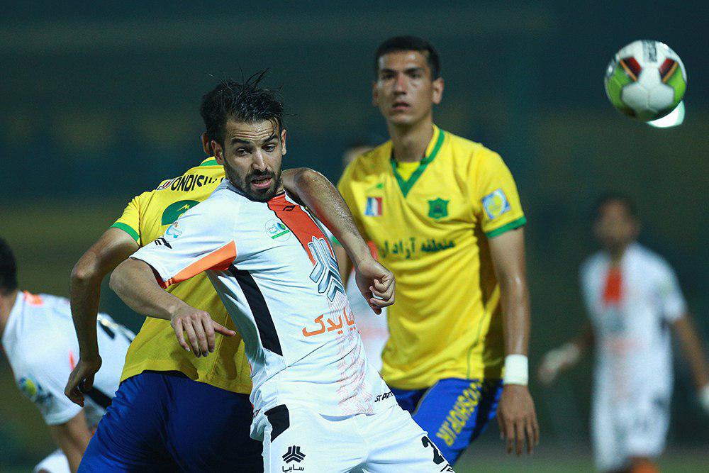 خلاصه بازی صنعت نفت آبادان 1-3 سایپا (جام حذفی)