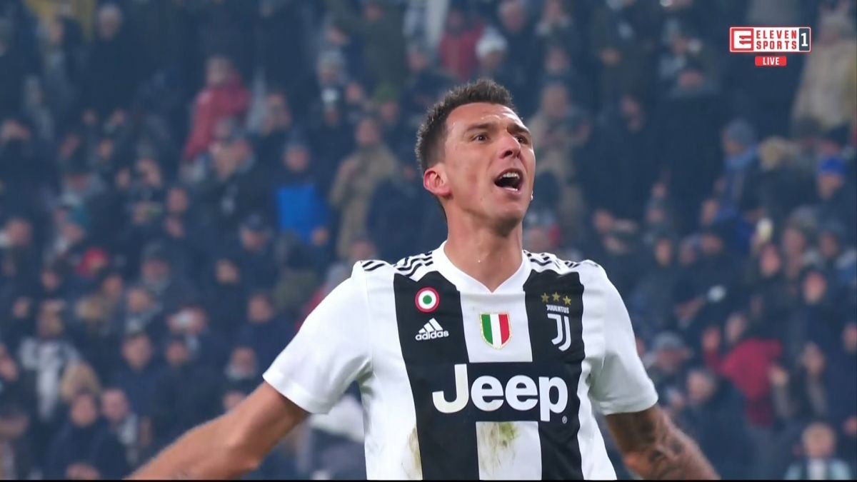 گل اول یوونتوس به اینتر (مانژوکیچ)