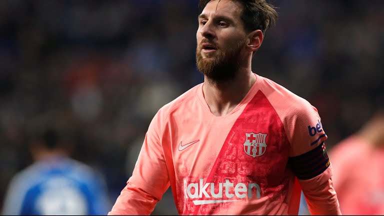 پاس گل مسی / گل دوم بارسلونا به اسپانیول توسط دمبله