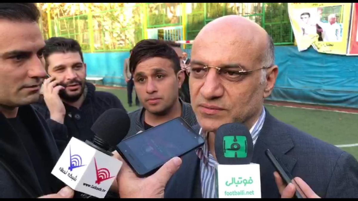 اختصاصی/ صحبت های امیرحسین فتحی در حاشیه فینال جام پیشکسوتان