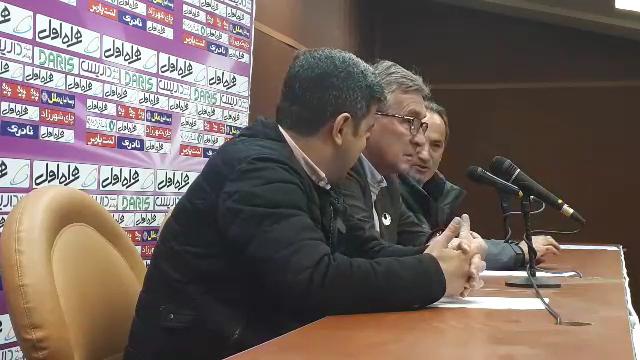 اختصاصی/ کنفرانس خبری برانکو بعد از بازی با پارس جنوبی