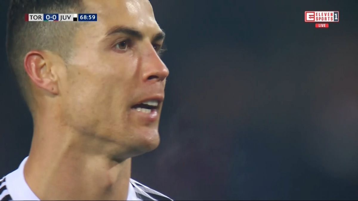 گل اول یوونتوس به تورینو توسط رونالدو و شادی گل عجیب