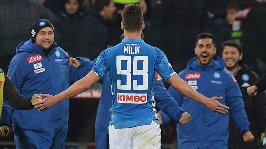 خلاصه بازی کالیاری 0-1 ناپولی (سوپرکاشته دقیقه 91)