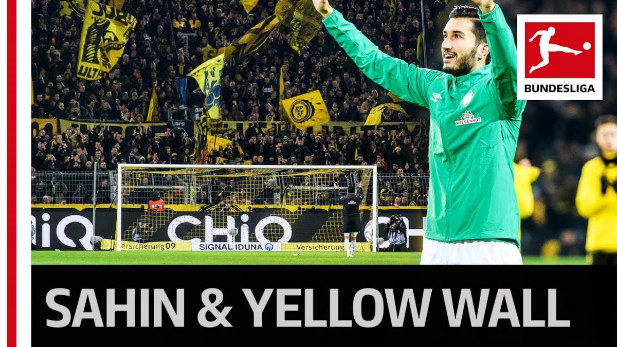 تجلیل جالب باشگاه دورتموند و دیوار زرد از نوری شاهین