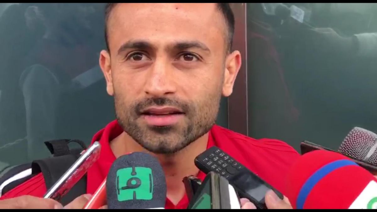 اختصاصی/ صحبت های امید ابراهیمی در ساختمان پک پیش از سفر به اردوی قطر