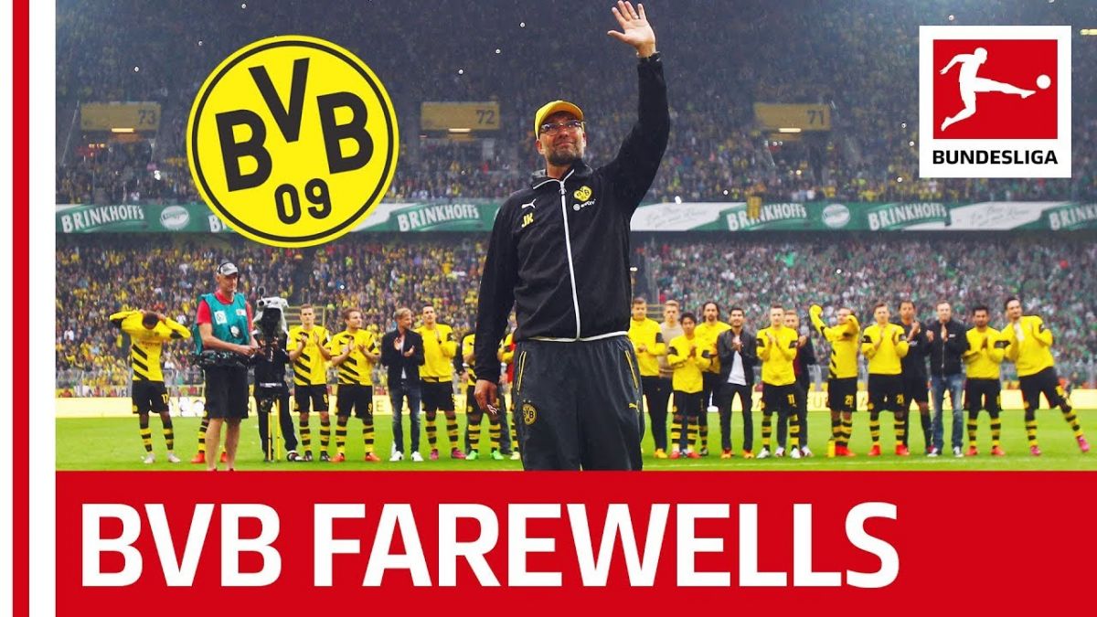 لحظات جذاب خداحافظی کلوپ و ستارگان دورتموند با تشویق دیوار زرد