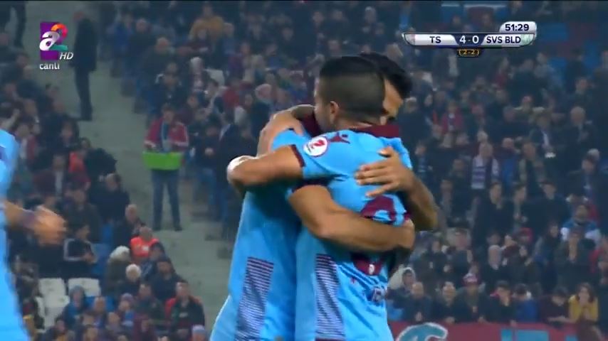 گلزنی وحید امیری مقابل سیواس اسپور