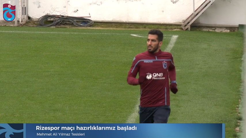 تمرین امروز ترابزون اسپور با حضور وحید امیری (29 آذر)