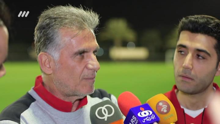 گزارش از تمرین تیم ملی در قطر (نود 4 دی)