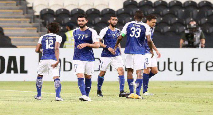 الهلال تیم بدون دروازهبان برابر الریان