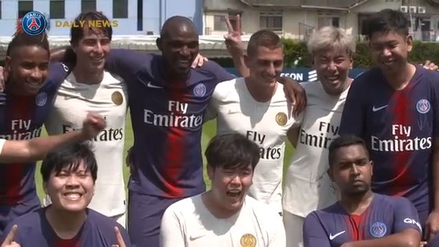 حواشی روز سوم تور آسیایی پاری سن ژرمن