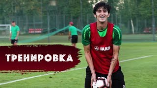 تمرین روبین کازان با حضور سردار آزمون