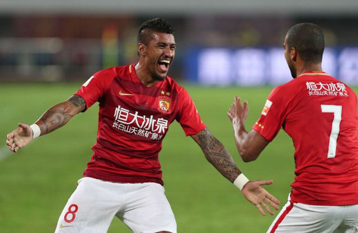 خلاصه بازی تیانجین 3-0 گوانگ‌ژو (2گل و 1 پاس‌گل پائولینیو)